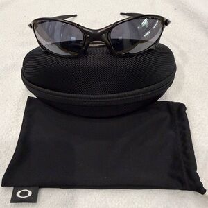 RARE! Oakley Juliet Carbon Iridium Polarized Sunglasses